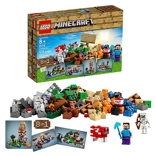 LEGO Minecraft Creative Adventures 21116 Crafting Box